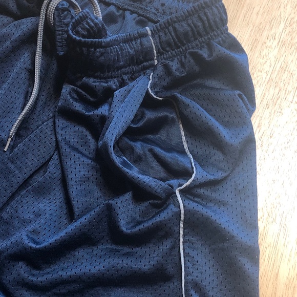 MTA Sport Dark Blue Athletic Shorts - Picture 4 of 8